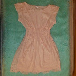Pinky Lace Dress